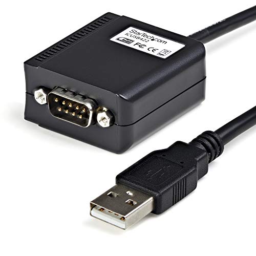 StarTech.com 6ft (1.8m) 1-Port Professional RS422/485 USB Serial Cable Adapter with COM Retention, USB to RS422 Adapter - TAA - Image 2