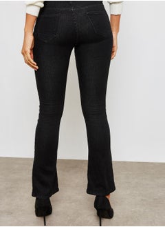 Jovonna London Split Hem Flared Jeans  - Image 2