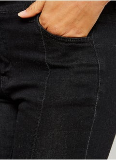 Jovonna London Split Hem Flared Jeans  - Image 4