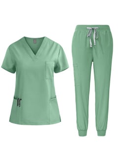 Women's 2 Piece Short Sleeve Quick Dry Medical Scrub Set - pzsku/Z9575E6EC962247F7E487Z/45/_/1739493819/6f208d65-b5bb-49b6-89a5-1de86a2ff42e