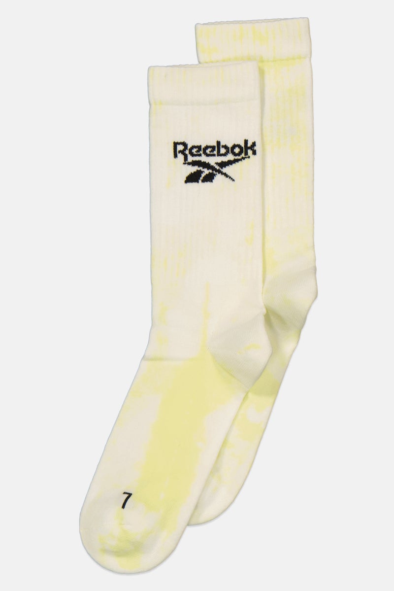 Reebok Men Brand Logo Crew Sock, Multicolor