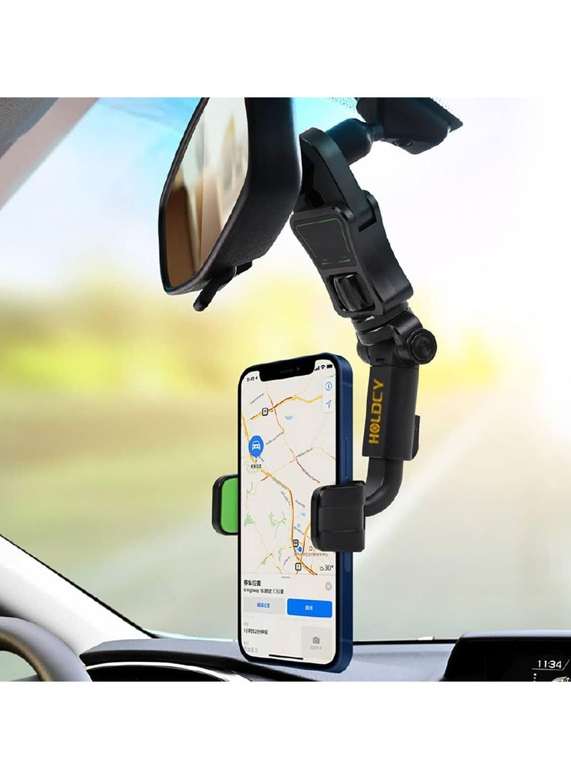 ELTRAZONE حامل هاتف السيارة، دوران حر 360 درجة قابل للتعديل - Image 1