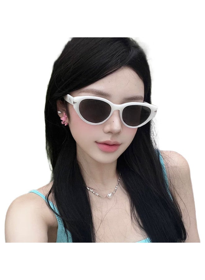 PRSR (Prsr) Star Frame Yang Chaoyue Same Style Small Frame Sunglasses Cat Eye Narrow Frame Women'S Sunglasses Men'S Ps3047 -W - Image 3