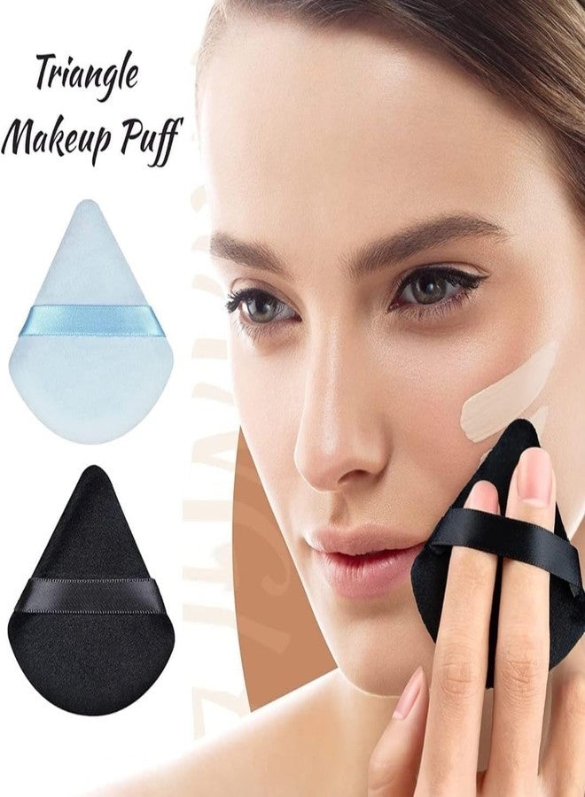 Gonegal Multicolour Makeup Sponge Puff Pizza Puff & Finger Mini Heart Puff (Set Of-24) - Image 4