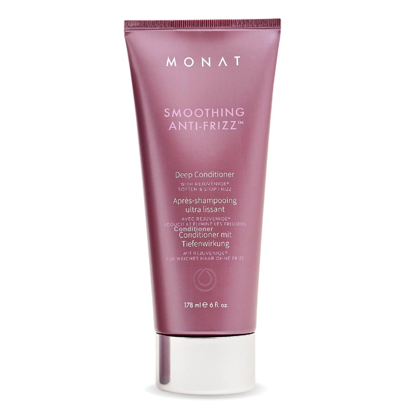 MONAT Smoothing Deep Conditioner with Rejuveniqe  AntiFrizz LongLasting Frizz Control for Damaged Hair  Net Wt 178 ml  6 fl oz