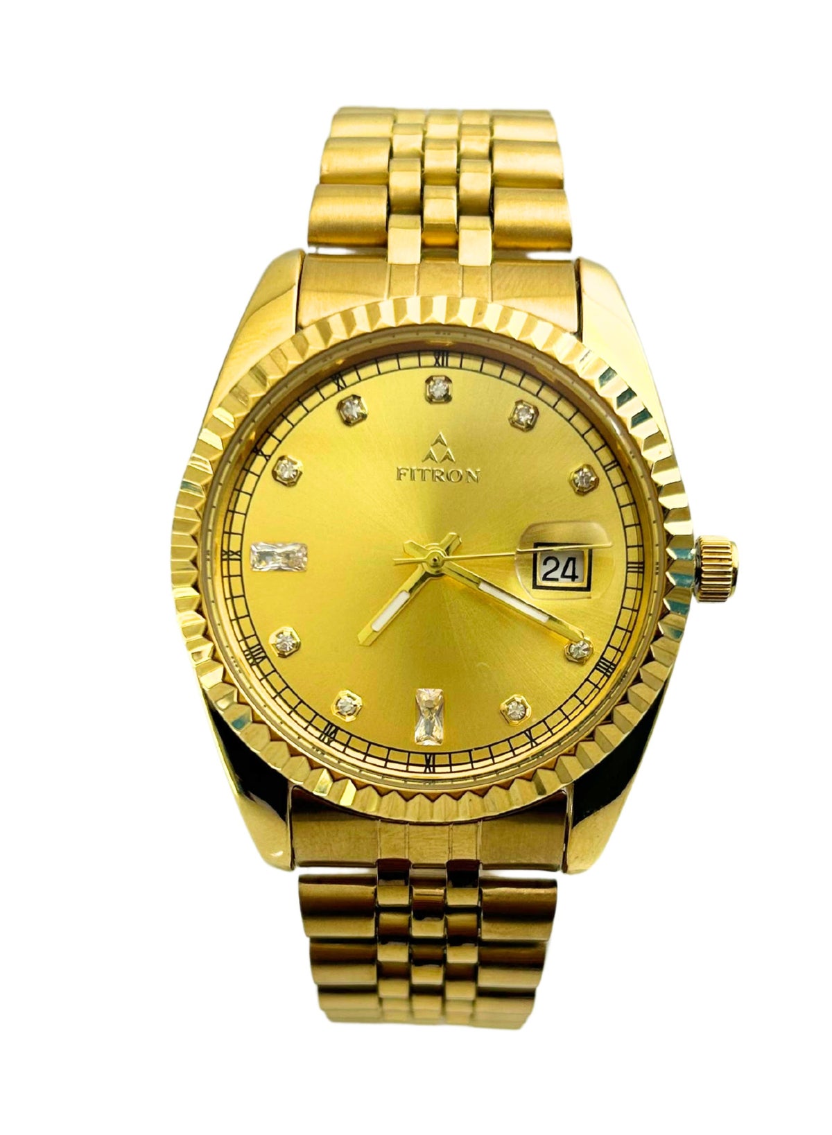 Fitron Fitron Gold Luxury Watch for Men Best Price UAE Dubai