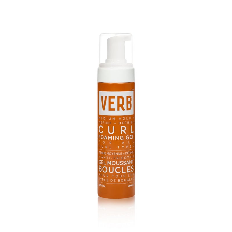 Verb Curl Foaming Gel – Curl Defining Gel-Mousse Hybrid for Waves & Curls, 6.7 oz - Image 4