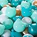GOGOSO Bear Ball Pit Balls Shapes BPA Free Plastic Play Balls Crush Proof Kids Toddlers Baby Pastel Pelotas Toy Shaped Giant Friendship Bracelet 215inch 100pcs Green Brown White - Image 2