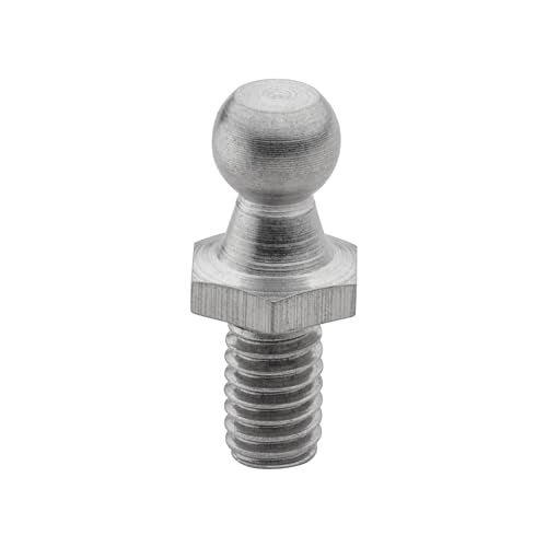 WHITECAP IND Whitecap G-1005SSC Gas Spring Stainless Steel Ball Stud - 1-3/16" Length, 10mm Ball - Image 1