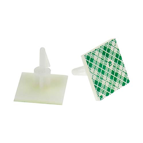 Xiaoyztan 0.5" Supporting Height Adhesive Insulated Standoffs Sticky Reverse Mount PCB Spacer Fit for 4mm/0.157" Hole, Pack of 30Pcs - Image 4