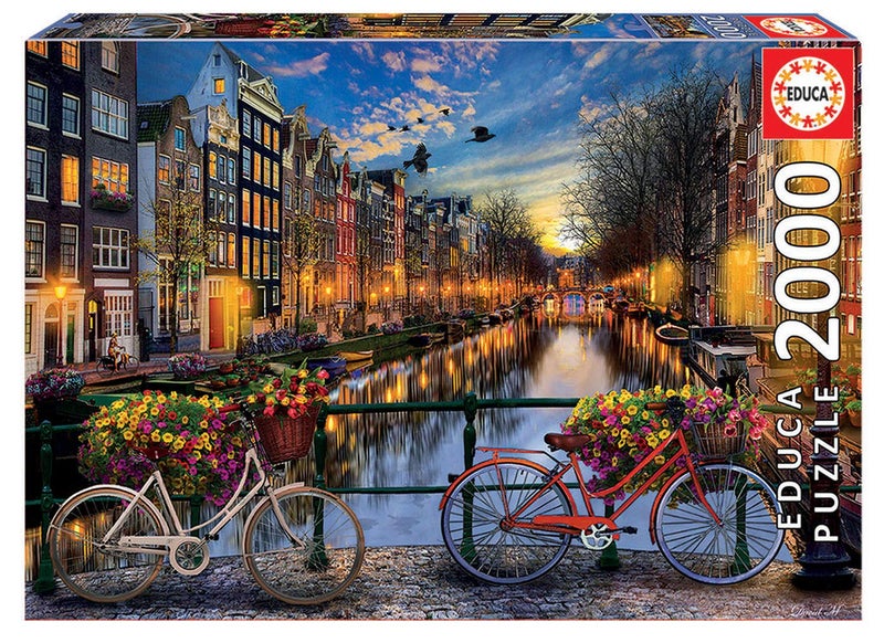 Educa Childrens 2000 Amsterdam with Love Puzzle - Image 2