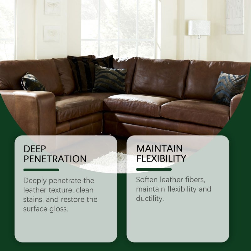 Jaysuing Leather Care Kit Home Sofa Leather Daily Maintenance Cleaning And Renewal Care Kit - Image 3