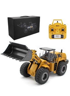 1583 Bulldozer 1:14 RC Excavator For Adult, 10 Channels Remote Control Construction Vehicle with Simulation Light and Sound