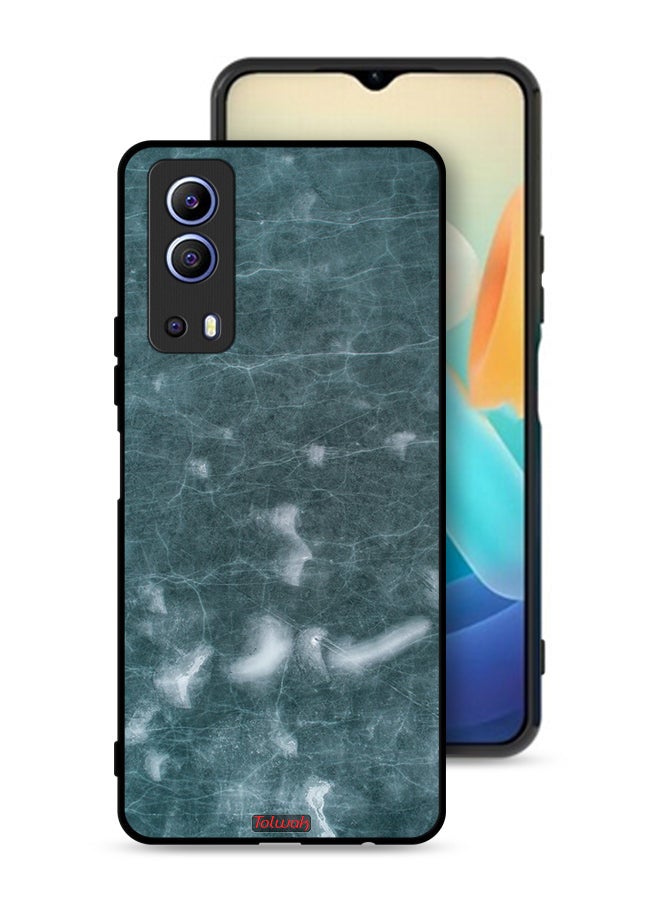 Tolwak Vivo Y72 5G Protective Case Cover Stonish Pattern - Image 1