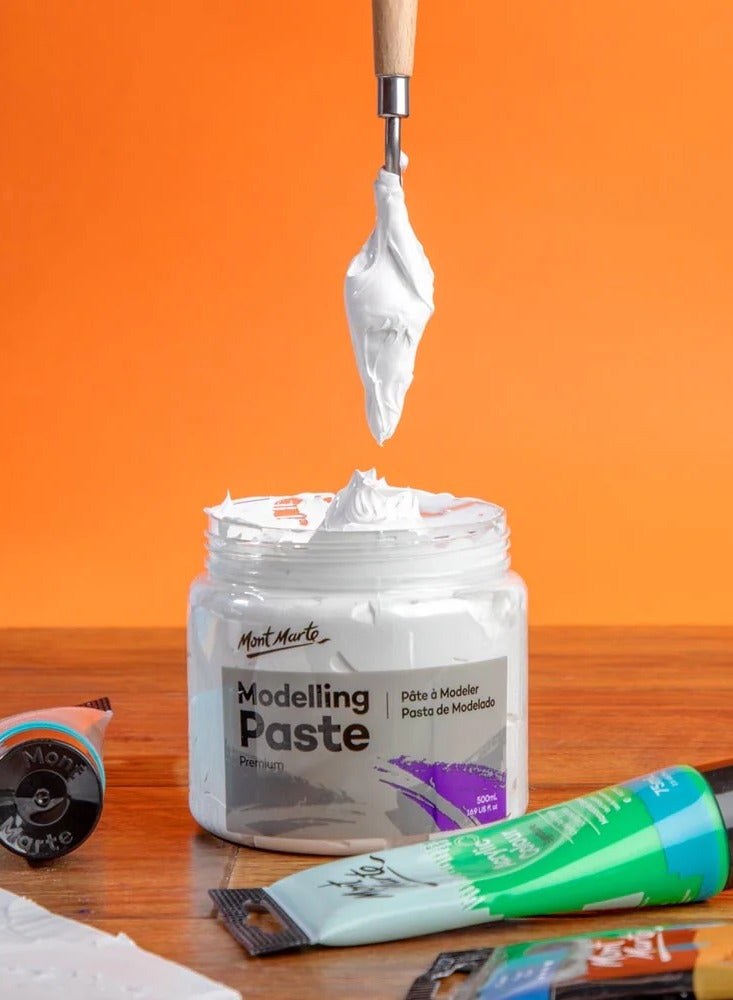 Mont Marte Premium Modelling Paste Tub 500ml - Image 5