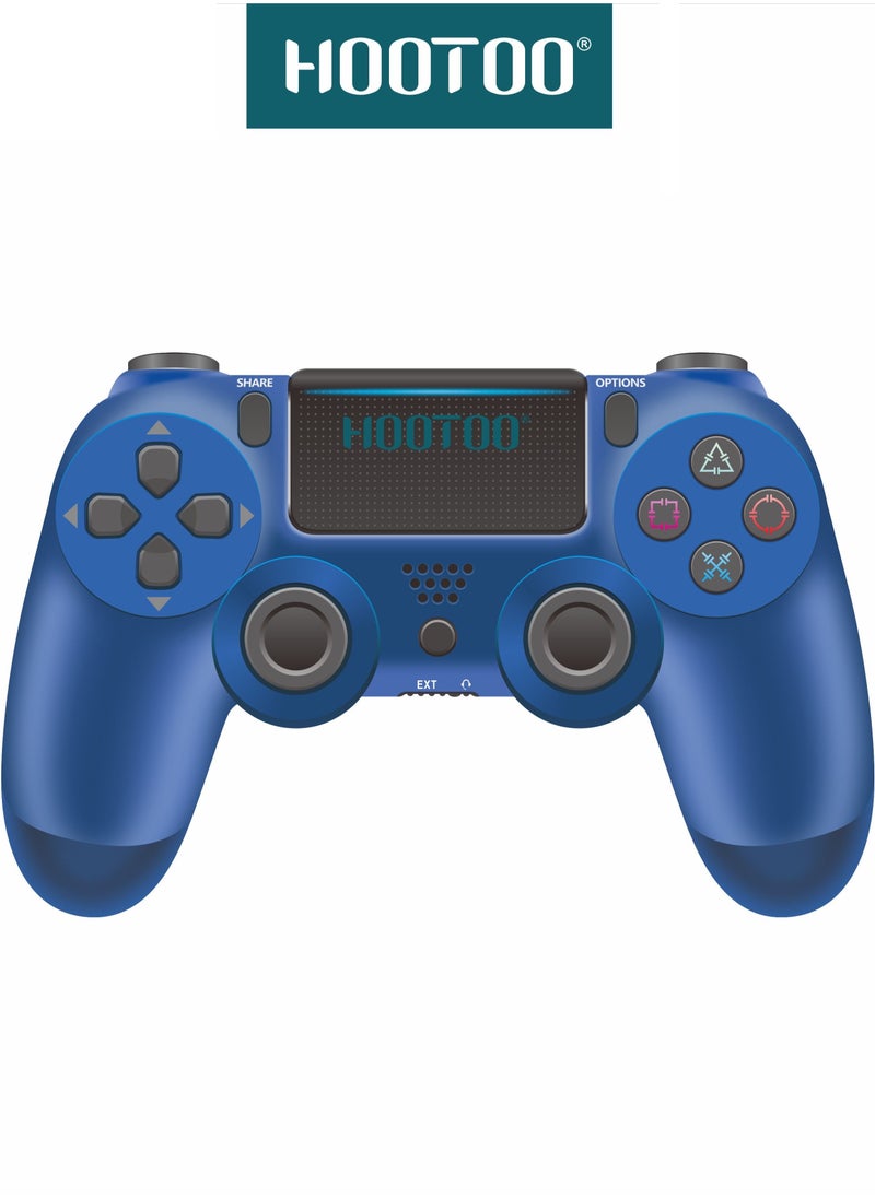HooToo - Sony PlayStation 4 wireless controller from Hootoo. PS4 controller with built-in battery, PlayStation 4 controller with built-in microphone, PlayStation 4 controller with headphone jack, analog sticks, and precision triggers. Powerful PlayStation 4 controller that can be paired with your phone via Bluetooth. Original PlayStation 4 controller from Hootoo. - Image 1