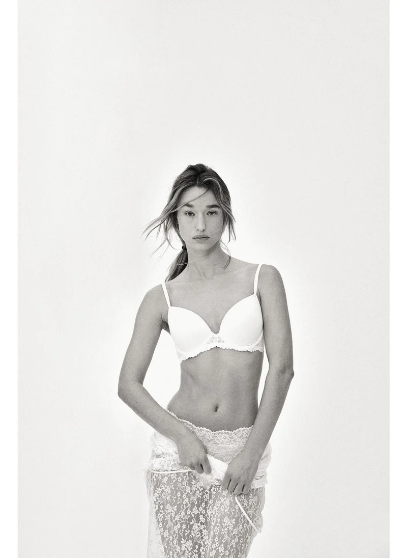 اتش اند ام Microfibre push-up bra