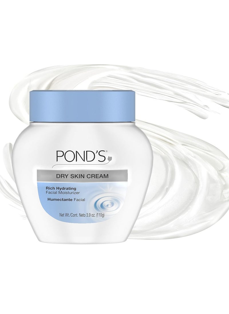 Pond's - Pond's Face Cream, Dry Skin, 3.9 oz - Image 1