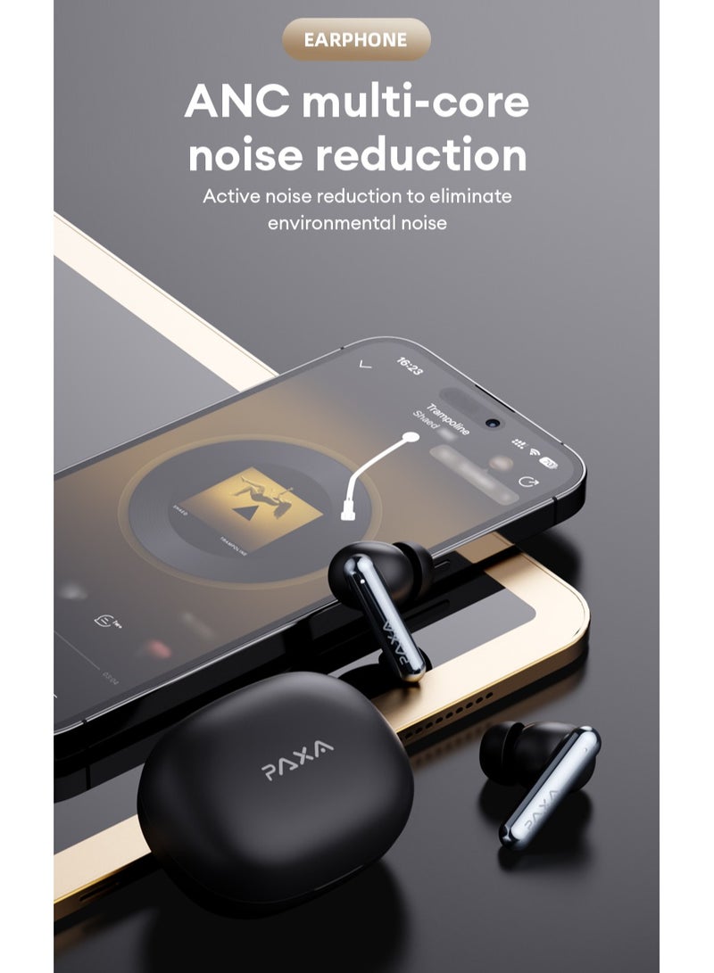 PAXA-PA-T01 Wireless Bluetooth Headset-Black - Image 4