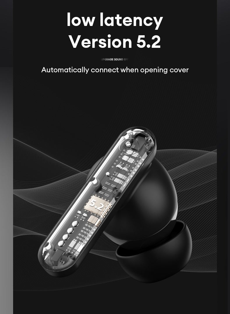 PAXA-PA-T01 Wireless Bluetooth Headset-Black - Image 5