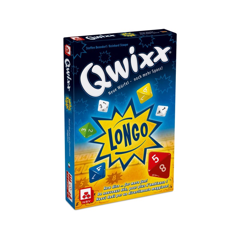 NSV | Qwixx Longo | Dice Game | Ages 8+ | 2-5 Players | 20 Minutes Playing Time - Image 1