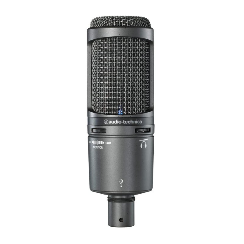 audio-technica AT2020 USB Plus Cardioid Condenser USB Microphone (Black) - Image 3