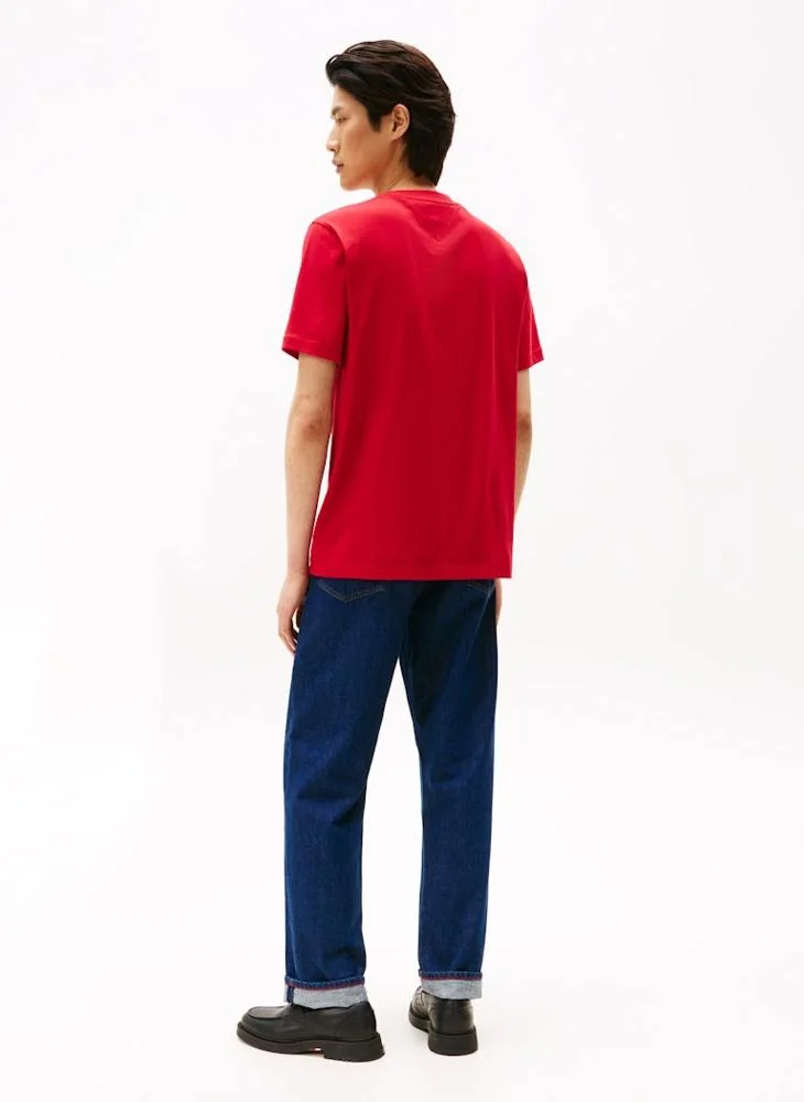 تومي هيلفيغر Graphic Crew Neck T-Shirt