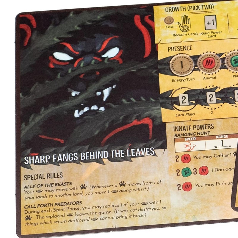 Greater Than Games | Spirit Island: Branch & Claw - Foil Panels | Cooperative Strategy Board Game Accessory | Premium Component Upgrade - Image 5