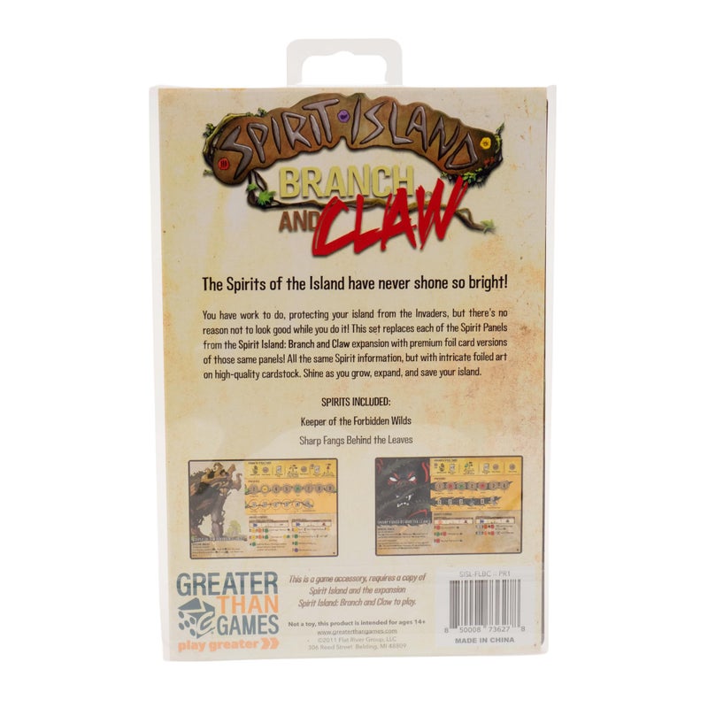 Greater Than Games | Spirit Island: Branch & Claw - Foil Panels | Cooperative Strategy Board Game Accessory | Premium Component Upgrade - Image 1