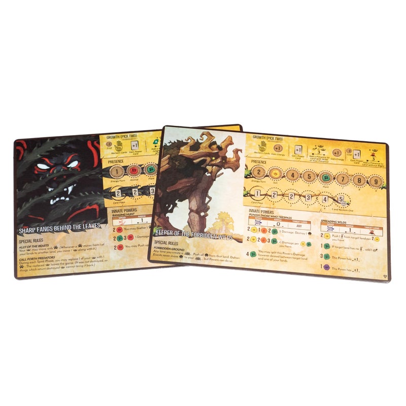 Greater Than Games | Spirit Island: Branch & Claw - Foil Panels | Cooperative Strategy Board Game Accessory | Premium Component Upgrade - Image 3