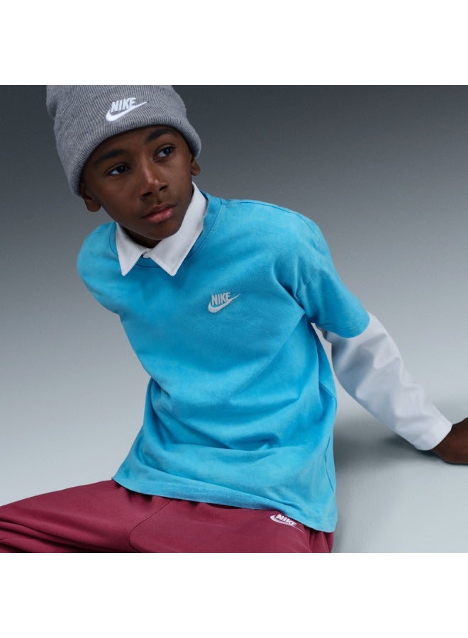 Nike K NSW CLUB WASH TEE - Image 1