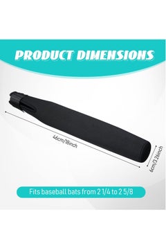 Y&D Baseball Bat Sleeve Warmer Softball Sleeve,Neoprene Sleeves Protector Cover for Sport - Set of 2  - Image 5