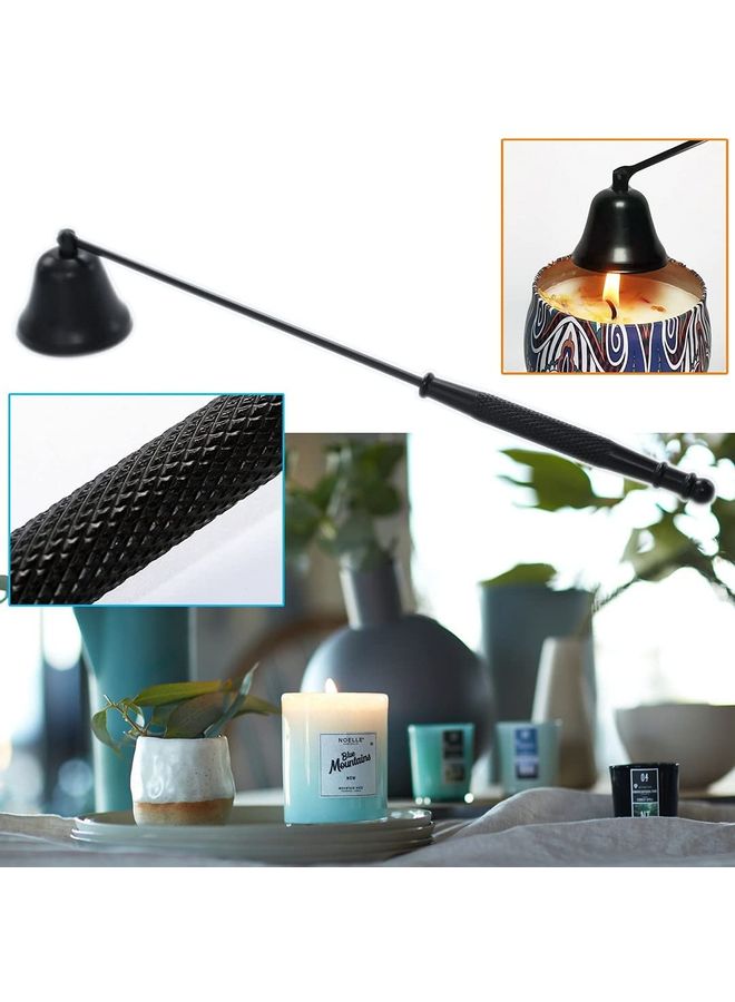 NIBEMINENT 6 in 1 Candle Accessories Set Black - Image 4