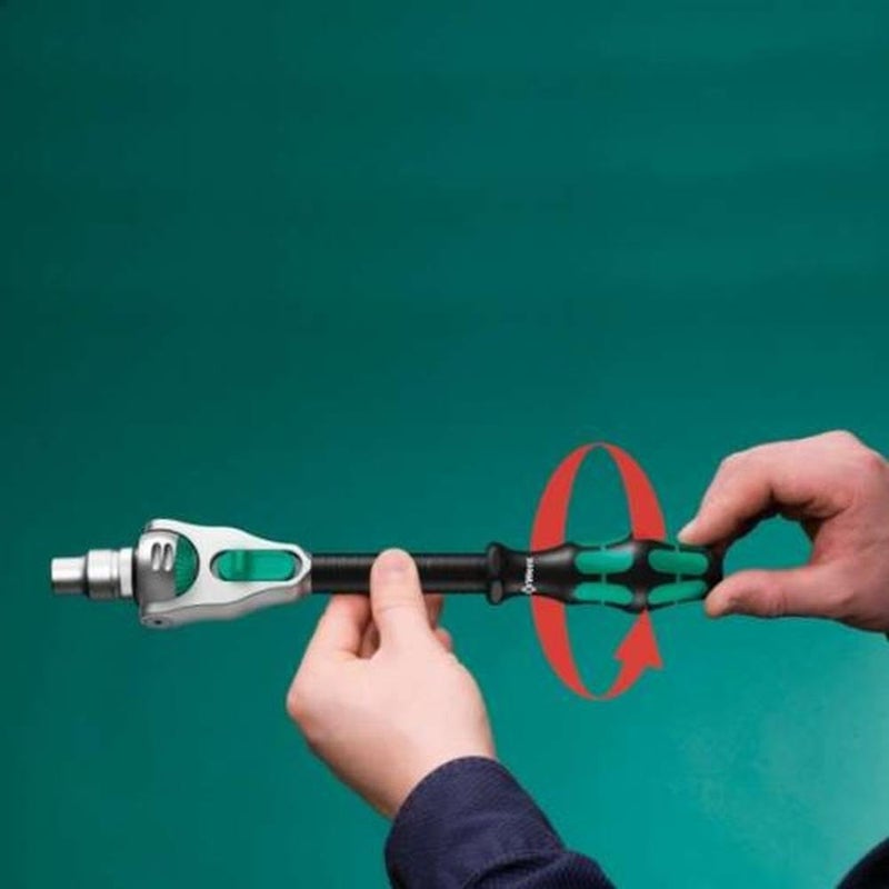 Wera 8100 SA 2 Zyklop 1/4" Metric Ratchet Set, 42-Pieces - Image 3