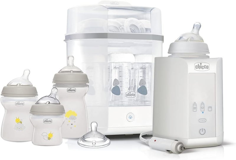 Chicco Starter Kit - Bottle Warmer and Bottle Warmer - Image 1