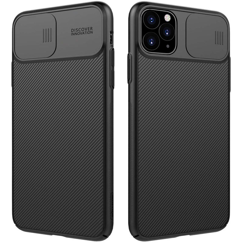 Nillkin iPhone 11 Pro Max Case With Lens Protector PC Ultra Thin Phone Case for Apple iPhone 11 Pro Max Slim Stylish iPhone 11 Pro Max Protective Case Camera Protection Cover 65 ASSORTED