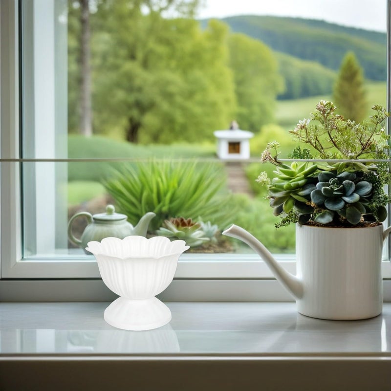2 Pack Plastic Hydroponic Flower Pots For Indoor Outdoor Plants Succulents - Image 5