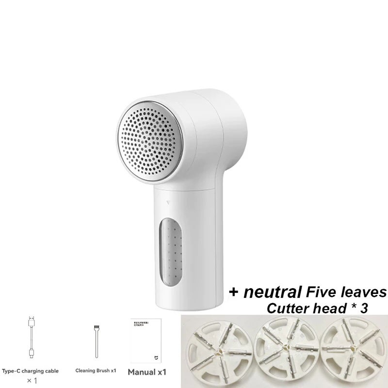 شاومي أسطوانة إزالة الوبر Xiaomi Mijia Lint Hair Remover Clothes Fuzz Pellet Trimmer Rechargeable Portable Fabric Shaver Removes for Clothes Sweaters Remo - Image 1