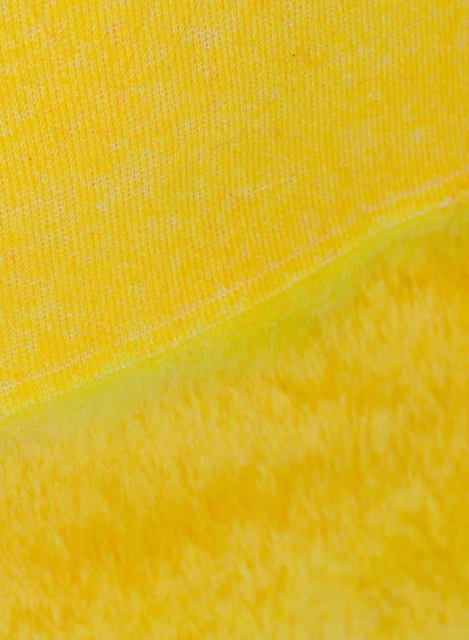 The Prop store Fur Rug for Photography for Baby Background (90x160cm)-McDonald's Yellow - Image 2