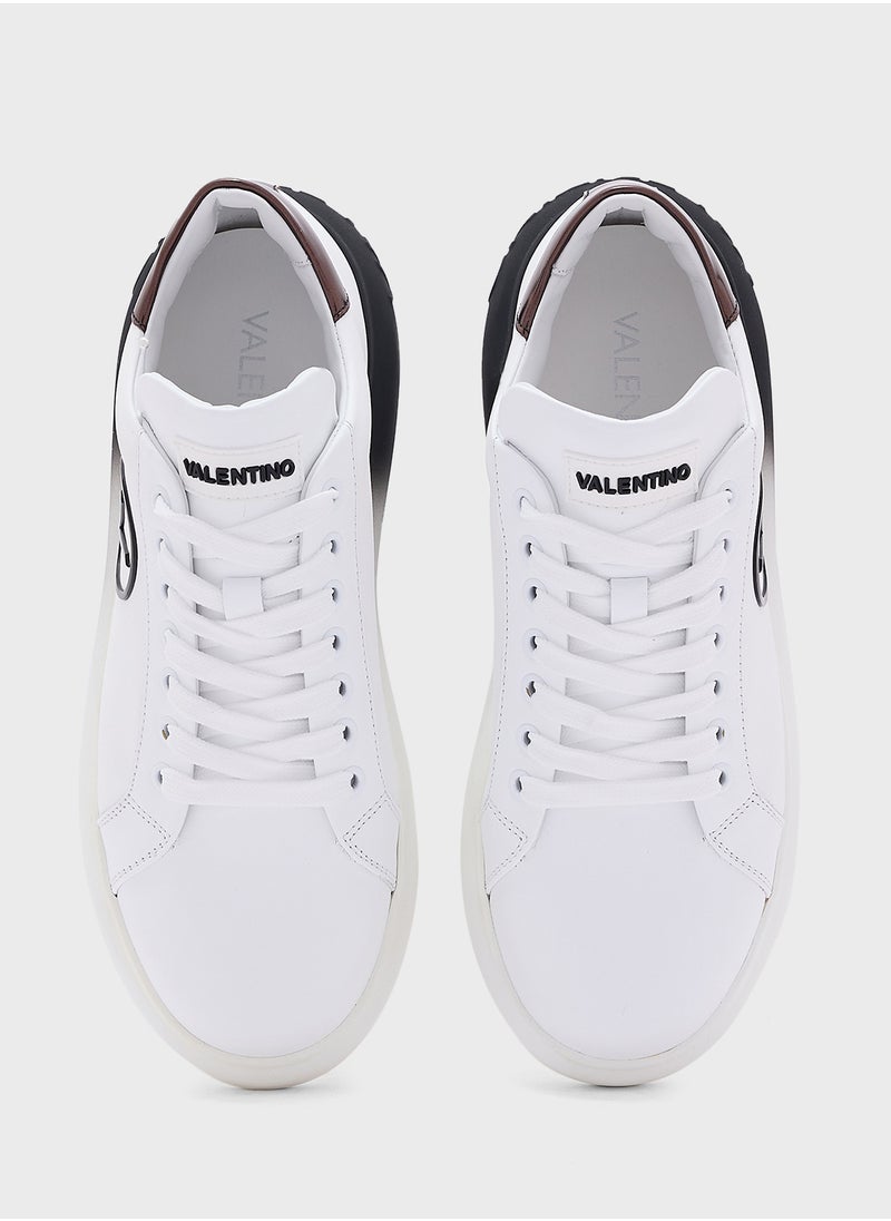 VALENTINO BY MARIO VALENTINO - Lace Up Low Top Sneakers - Image 1