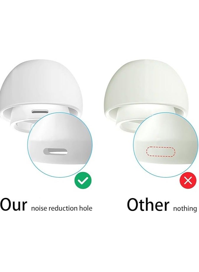 12-Piece Replacement Ear Tips for AirPods Pro/AirPods Pro 2, Silicon Ear Buds Tips with Portable Storage Box (S/M/L) (6 Pairs)  - Image 4