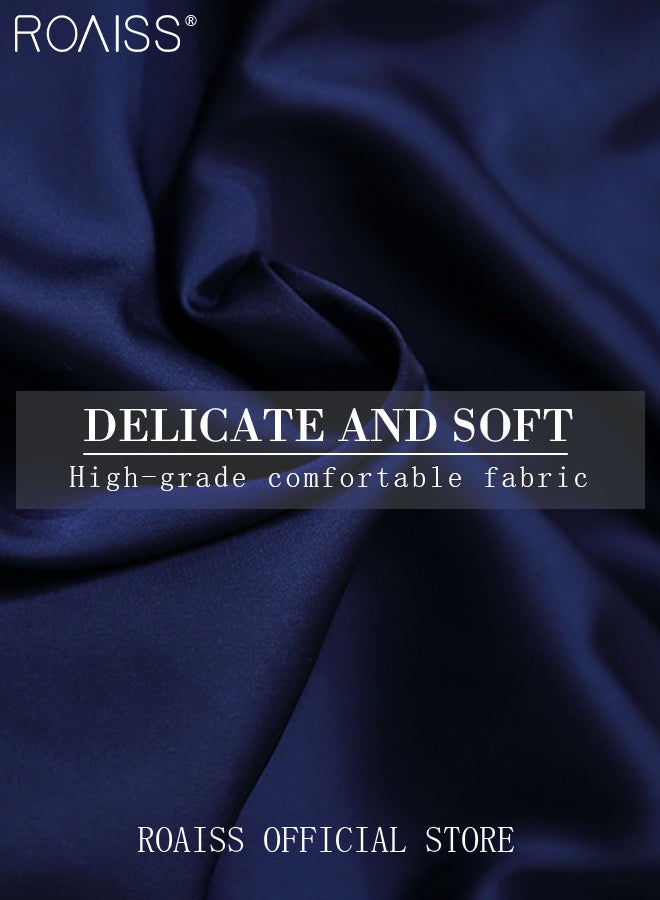 roaiss 5-Pack Women's Pyjama Set Sling with Chest Pad Nightdress Sweet Sleepwear Home Wearing Clothes Suits Ladies Floral Printing Nightwear Lingerie Robe Underwear Shorts Summer Spring - Image 5