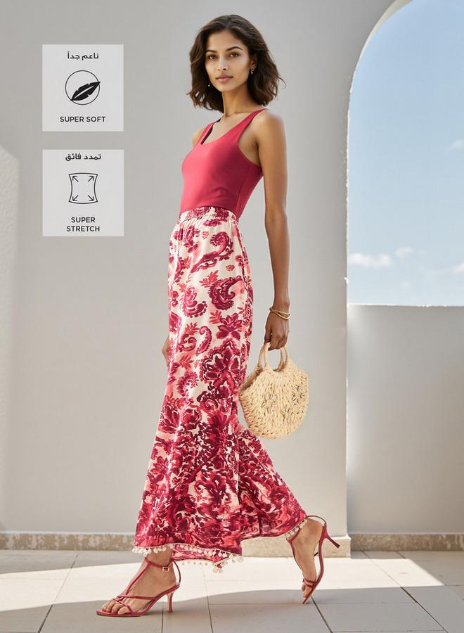 سبلاش فيڤ بلوزة بدون أكمام بقصة عادية - Image 2