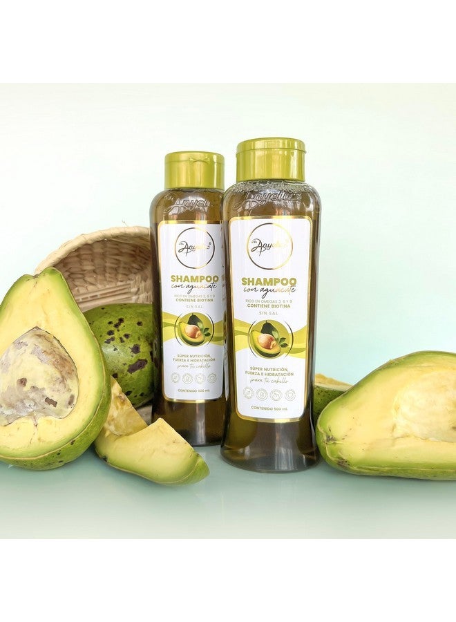 ANYELUZ Anyeluz Avocado Moisturizing Shampoo, Enriched with Omega 3, 6, 9, and Biotin, Repairs and Protects Damaged Hair Fibers, Enhances Hair Shine and Guards Against Sun Damage  - Image 5