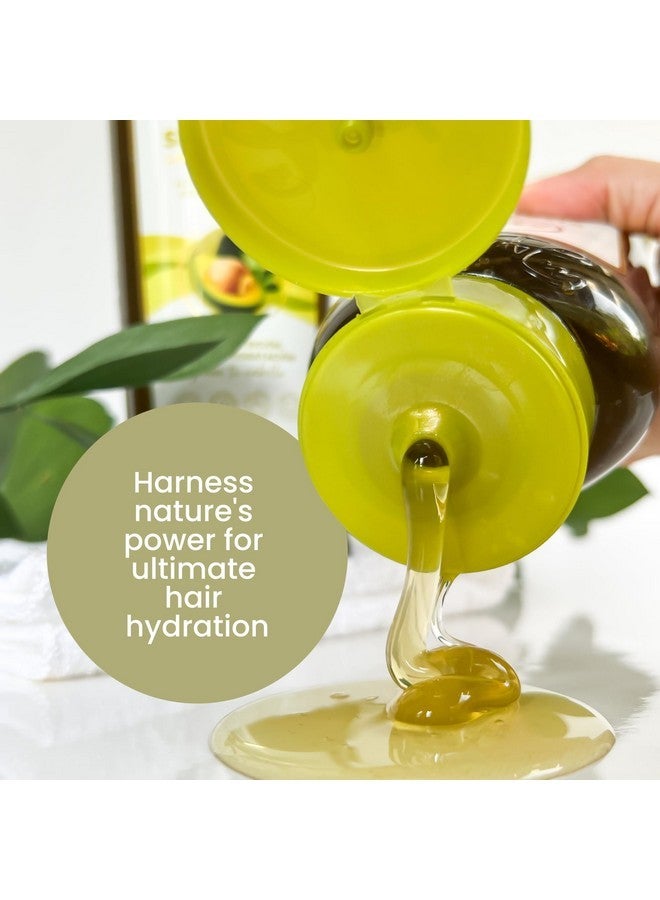 ANYELUZ Anyeluz Avocado Moisturizing Shampoo, Enriched with Omega 3, 6, 9, and Biotin, Repairs and Protects Damaged Hair Fibers, Enhances Hair Shine and Guards Against Sun Damage  - Image 3