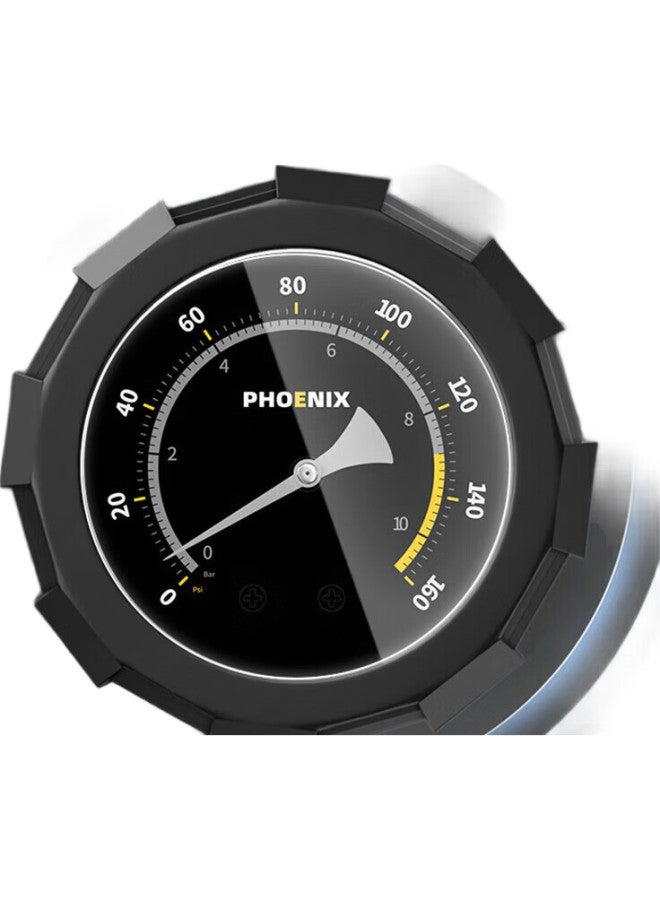 Phoenix Bicycle Pump High Pressure Pump For Home Basketball Electric Motorcycle Portable Mountain Bike Inflatable Pump Universal For Cars - Image 3