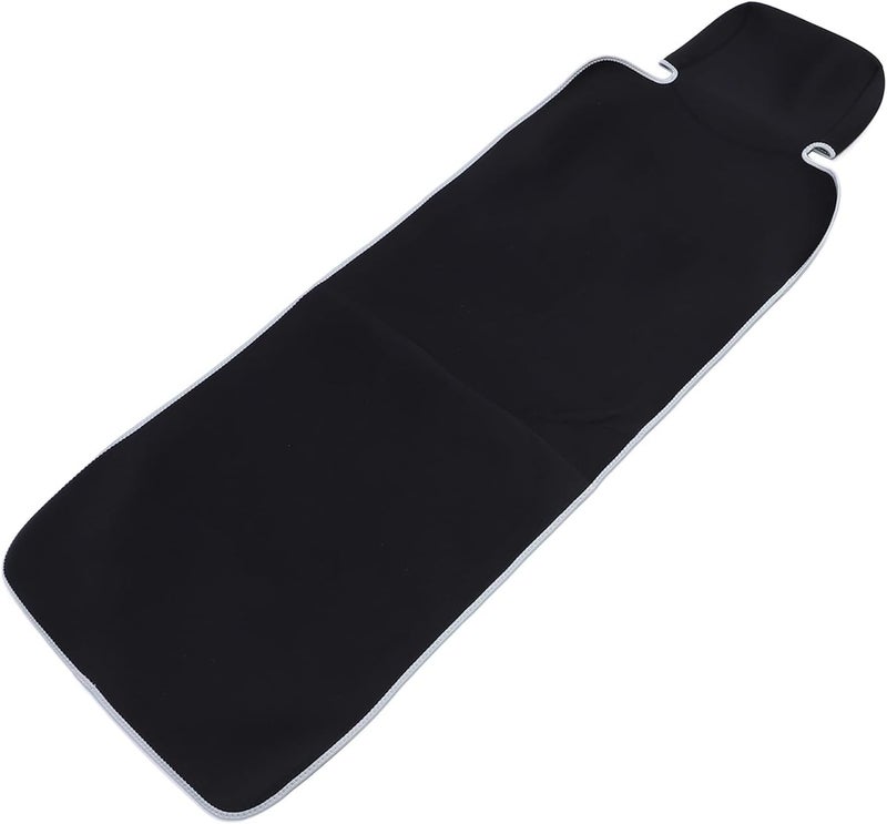 Neoprene Car Chair Cover for Front Seats, Universal Fit Dog and Kid Seat Protector, Non Slip Backing, Portable Black Seat Cover for Cars - Image 3