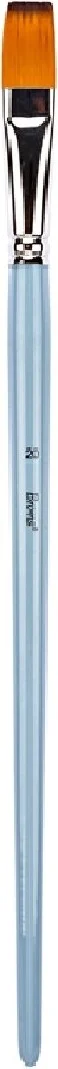 Brons Oil and Acrylic Brush Synthetic Bristle Long Handle Flat Cut Series 200F No 20