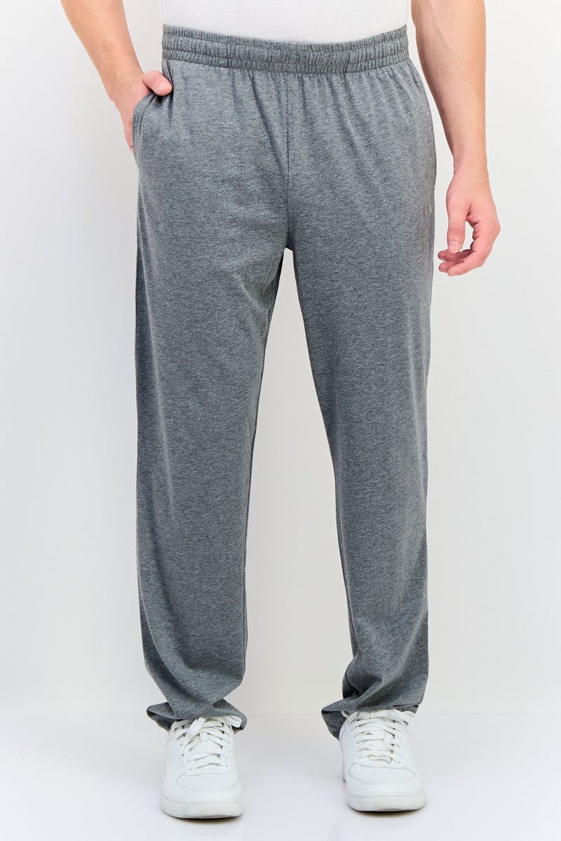 FILA سروال رياضي للرجال مناسب في الهواء الطلق، رمادي - Image 1