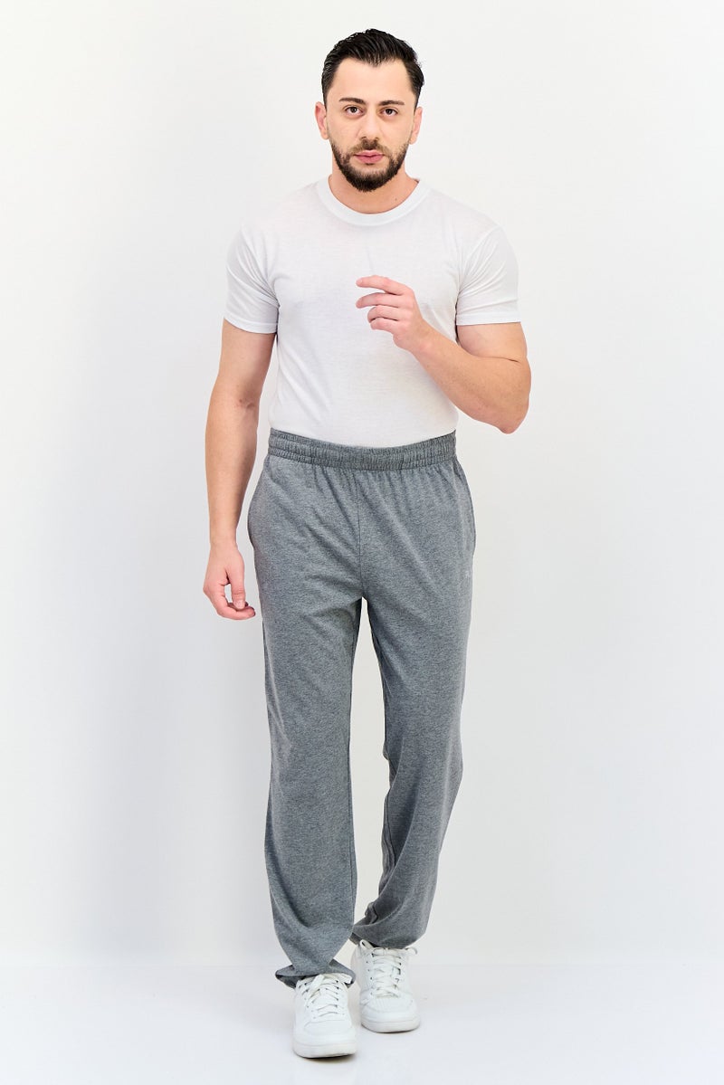 FILA سروال رياضي للرجال مناسب في الهواء الطلق، رمادي - Image 4